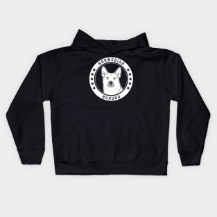 Norwegian Buhund Fan Gift Kids Hoodie